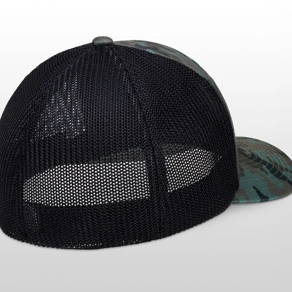 Mesh Tree Flag Trucker Hat