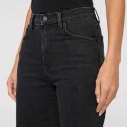 Midweight Performance Denim HighRise Wide Leg Pant - Women's