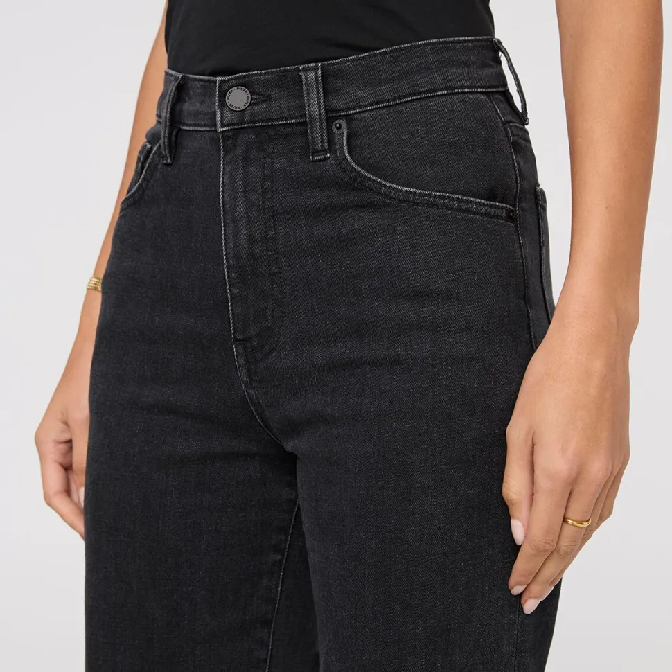 Midweight Performance Denim HighRise Wide Leg Pant - Women's
