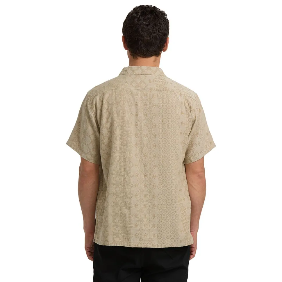 Needle Garage Jacquard Short-Sleeve Shirt - Men's