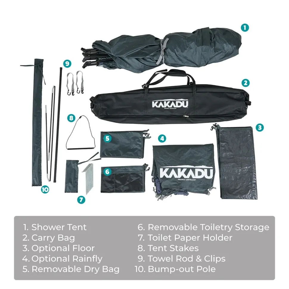 Outback Shower Tent Deluxe
