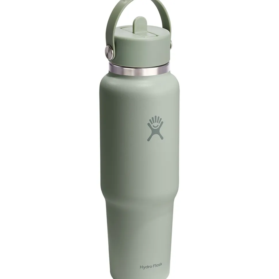 40oz Wide Flex Straw Travel Bottle