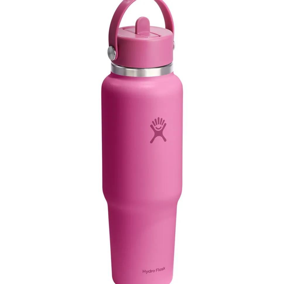 40oz Wide Flex Straw Travel Bottle