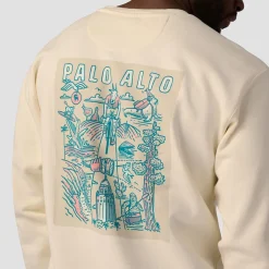 Palo Alto Poster Crew Sweatshirt