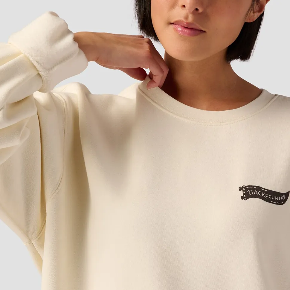 Palo Alto Poster Crew Sweatshirt