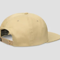 Patch Goat Flat Brim Hat
