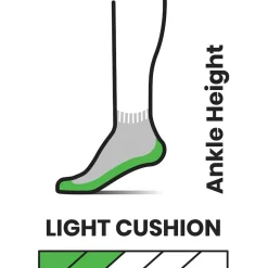 Performance Hike Light Cushion Ankle Sock