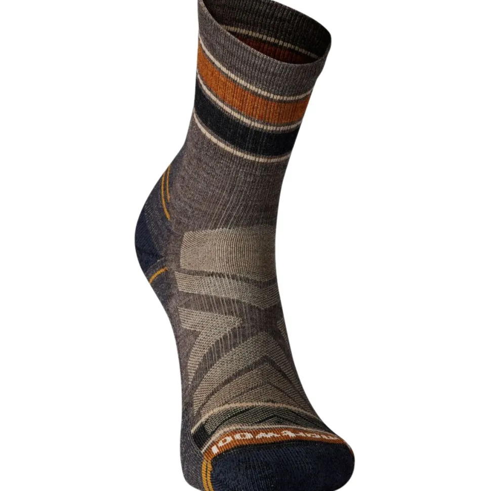 Performance Hike Light Cushion Striped Mid Crew Sock