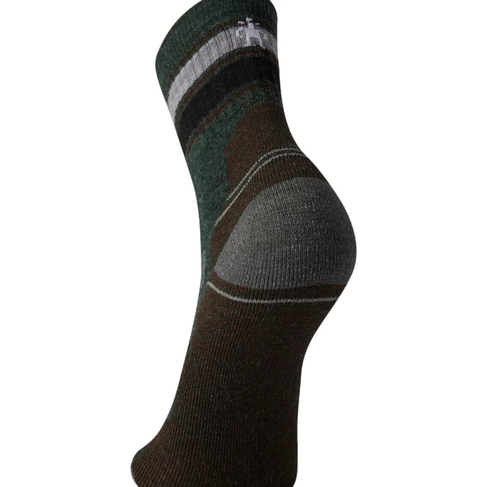 Performance Hike Light Cushion Striped Mid Crew Sock