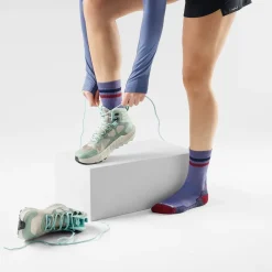 Performance Hike Light Cushion Tube Stripe Crew - Women's