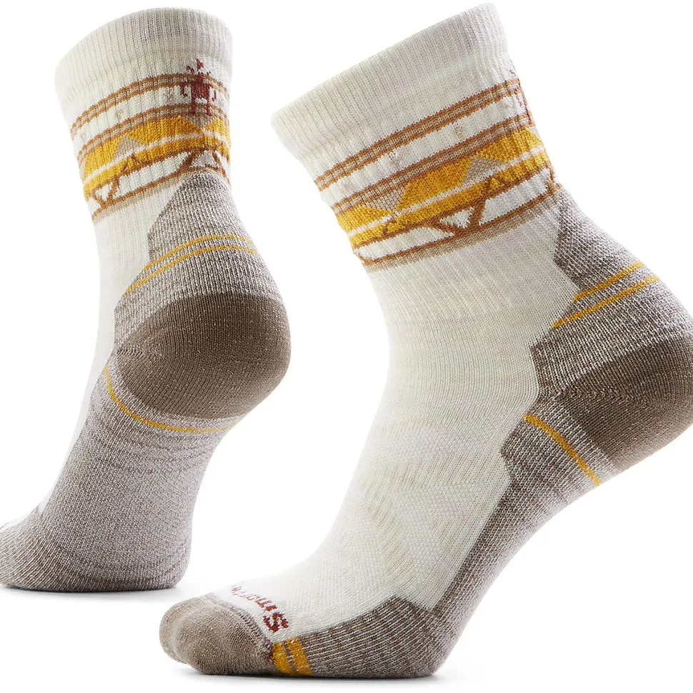 Performance Hike Lt Cushion Ethno Graphic Mid Crew - Women's