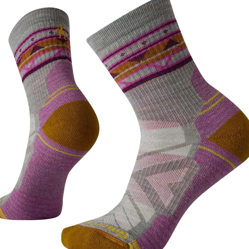 Performance Hike Lt Cushion Ethno Graphic Mid Crew - Women's