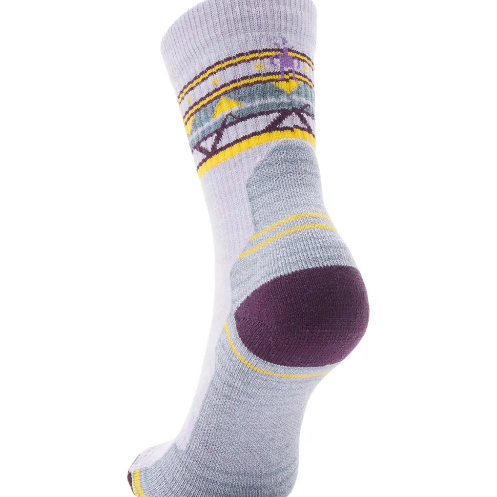 Performance Hike Lt Cushion Ethno Graphic Mid Crew - Women's
