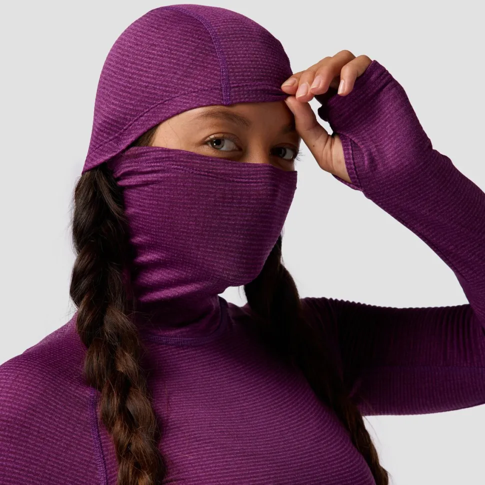 Pines Microgrid Ultra-Lt Baselayer Balaclava Top - Women's