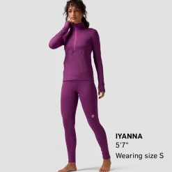 Pines Microgrid Ultra-Lt Baselayer 1/4-Zip Top - Women's