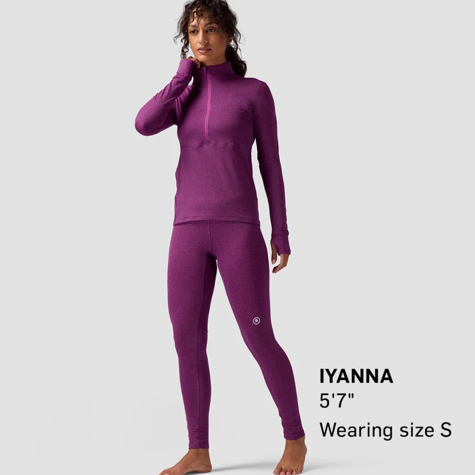 Pines Microgrid Ultra-Lt Baselayer 1/4-Zip Top - Women's