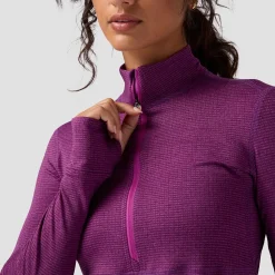 Pines Microgrid Ultra-Lt Baselayer 1/4-Zip Top - Women's