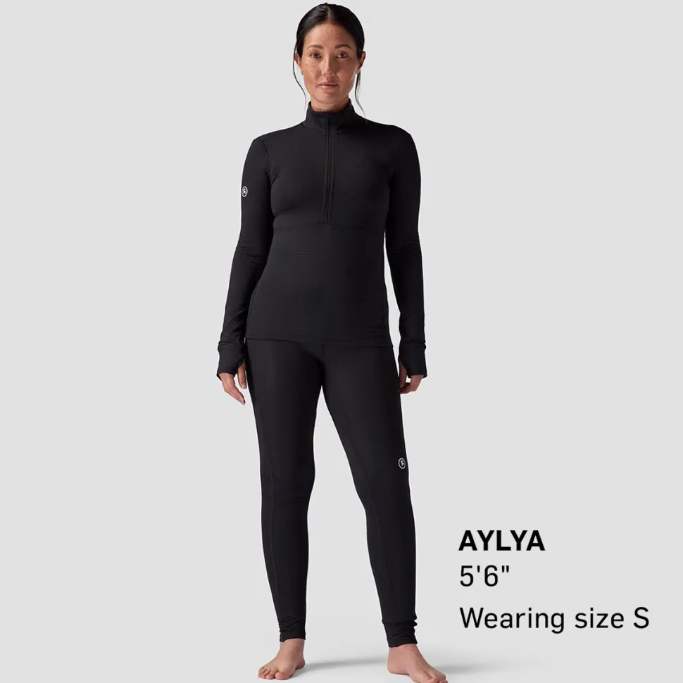 Pines Microgrid Ultra-Lt Baselayer 1/4-Zip Top - Women's