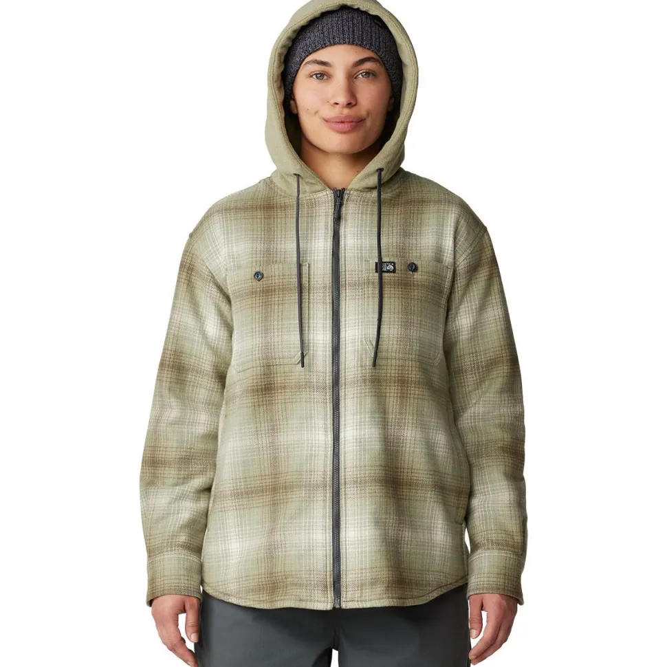Plusher Microchill Lined Shacket - Women's