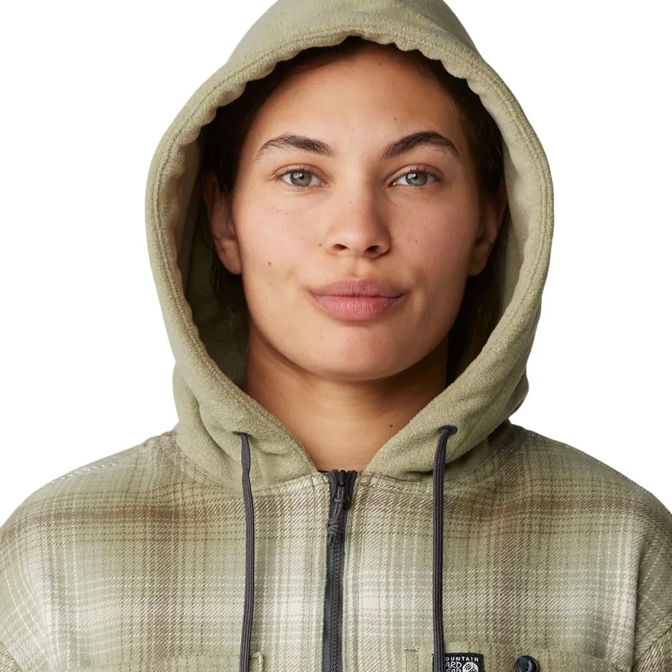 Plusher Microchill Lined Shacket - Women's