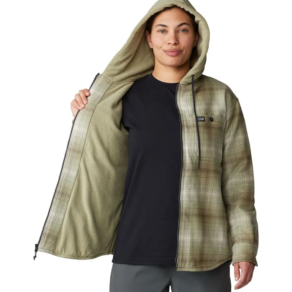Plusher Microchill Lined Shacket - Women's