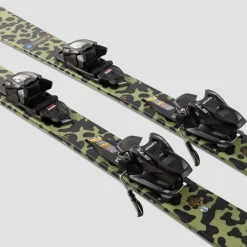 Poacher Skis + Fdt 4.5 Black Binding - Kids'