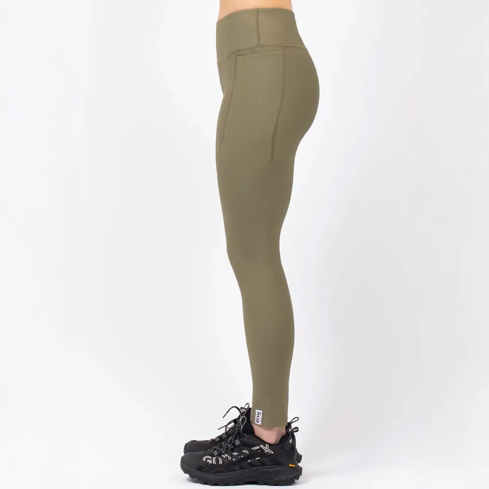 Pocket Rib Tights - Women's