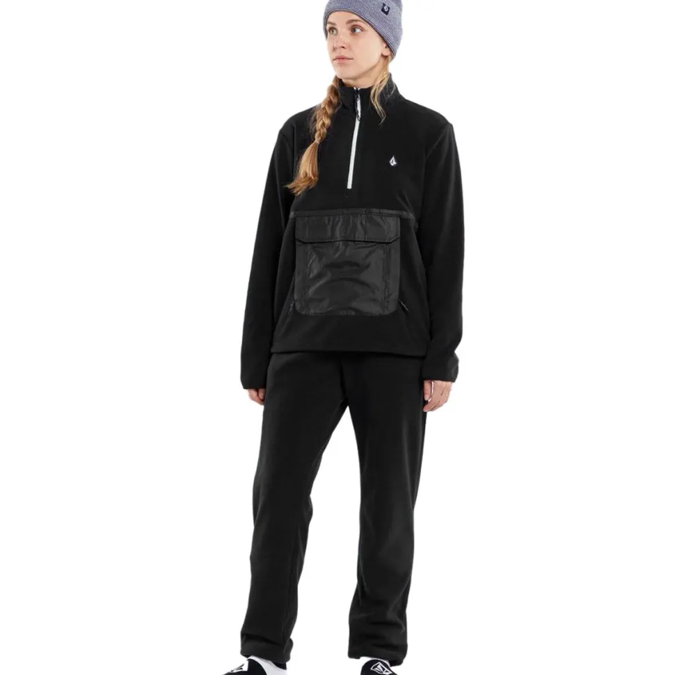 Polar Fleece Hooded 1/2-Zip Jacket - Men's