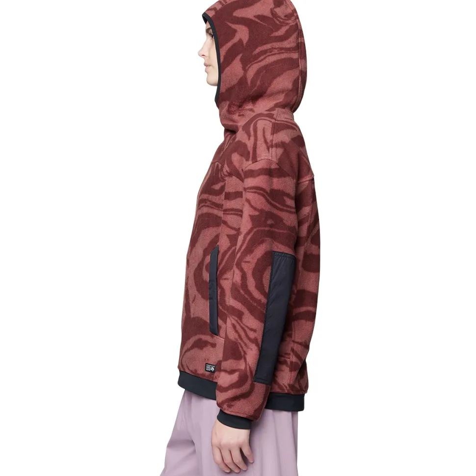 Powder Maven Fleece Pullover Hooded Jacket - Women's