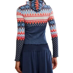Printed Breathe Easy Long Top - Women's
