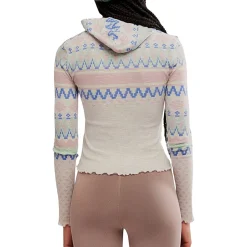 Printed Breathe Easy Long Top - Women's