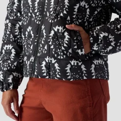 Printed Quilted Puffer - Women's