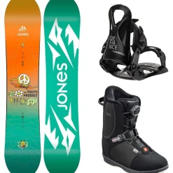 Prodigy Snowboard + J1 Binding + Head Jr BOA Boot - Kids'