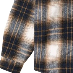 Quilted Plaid Overshirt - Men's