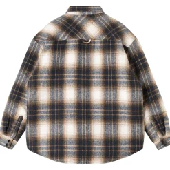 Quilted Plaid Overshirt - Men's
