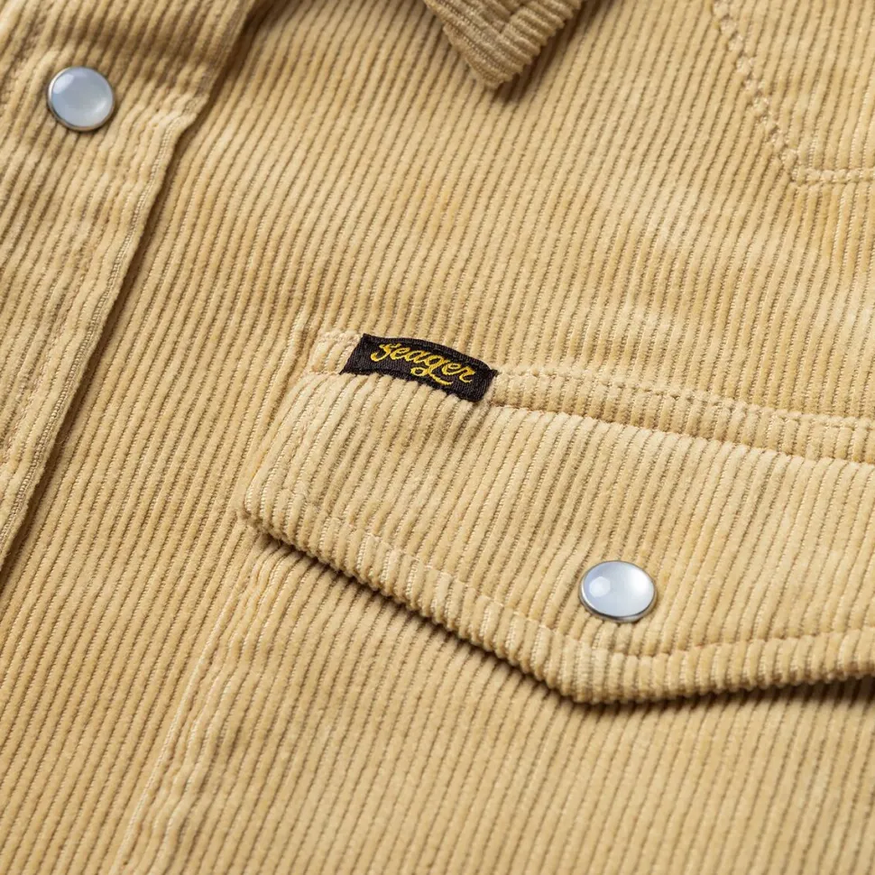 Reagan Long-Sleeve Corduroy Shirt - Men's
