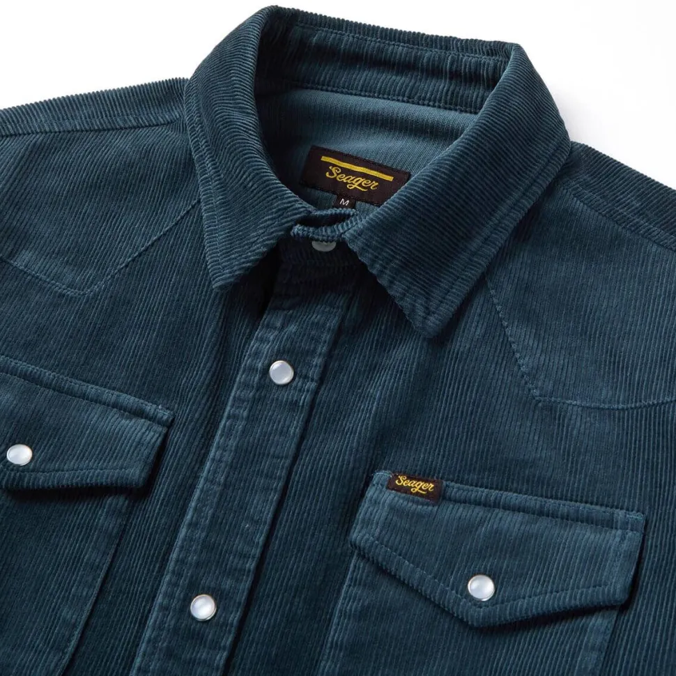 Reagan Long-Sleeve Corduroy Shirt - Men's