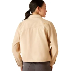 Rebar Cropped Woven Shirt Jacket - Women's