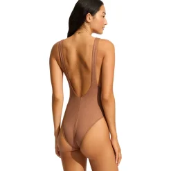 Retro One Piece Swimsuit - Women's