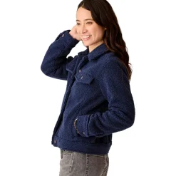 Rhea Boucle Trucker Jacket - Women's