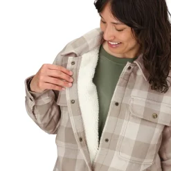 Ridgefield Sherpa Flannel Jacket - Women's
