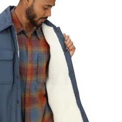 Ridgefield Sherpa Flannel Shirt Jacket - Men's