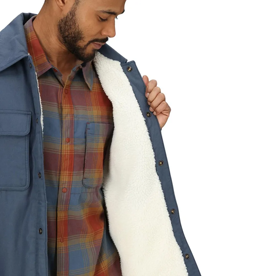 Ridgefield Sherpa Flannel Shirt Jacket - Men's
