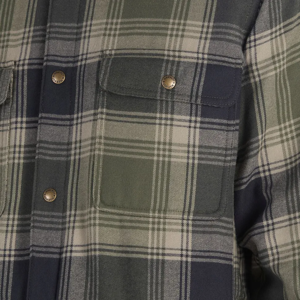 Ridgefield Sherpa Flannel Shirt Jacket - Men's