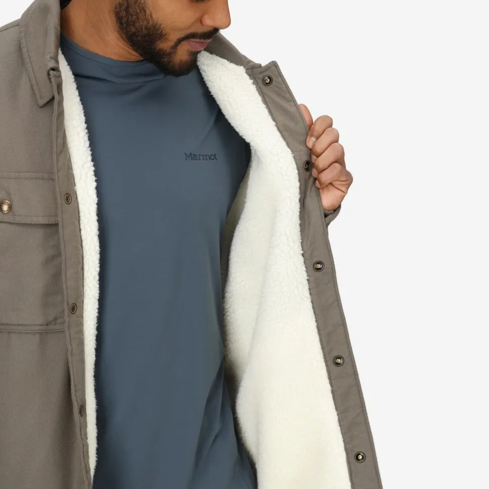 Ridgefield Sherpa Flannel Shirt Jacket - Men's