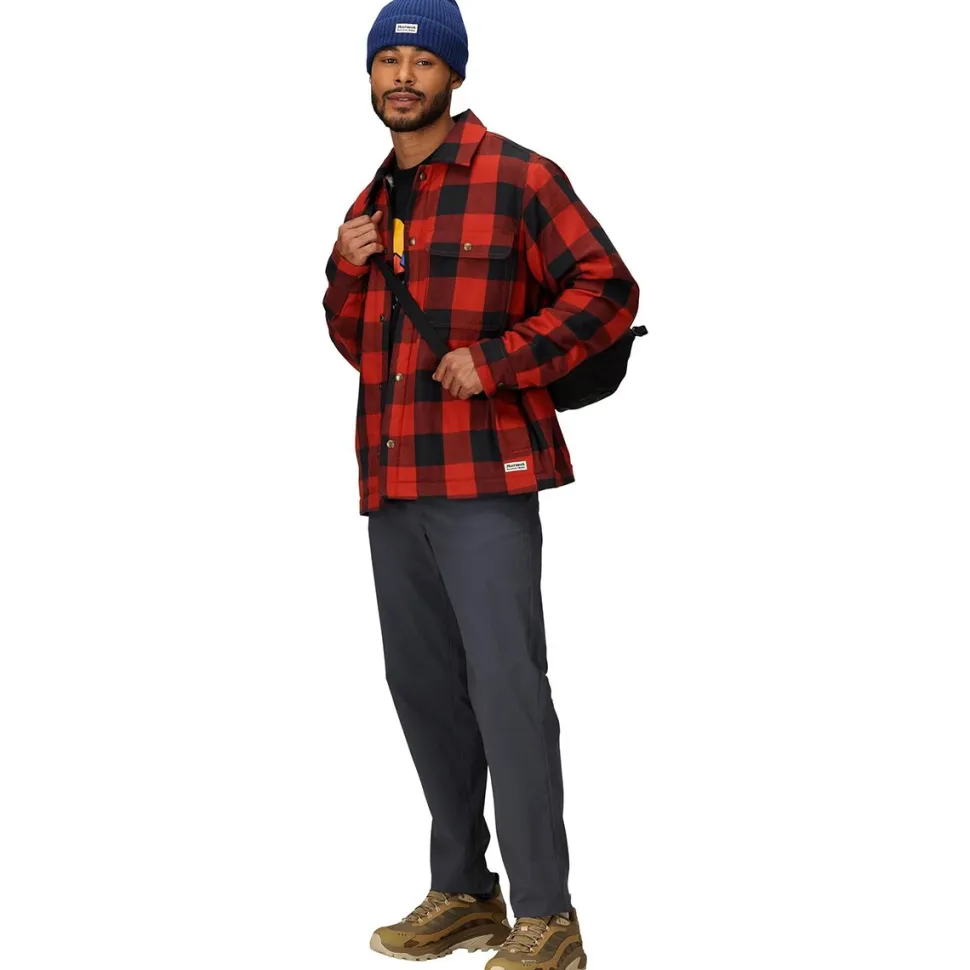 Ridgefield Sherpa Flannel Shirt Jacket - Men's