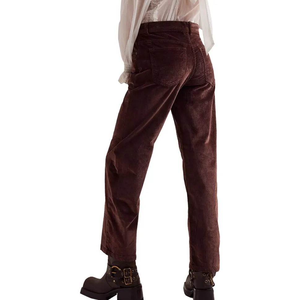 Risk Taker Cord Straight Pant - Women's
