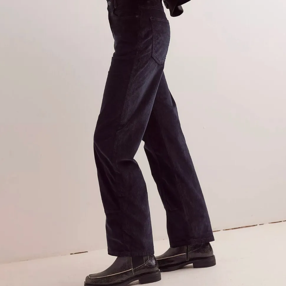 Risk Taker Cord Straight Pant - Women's
