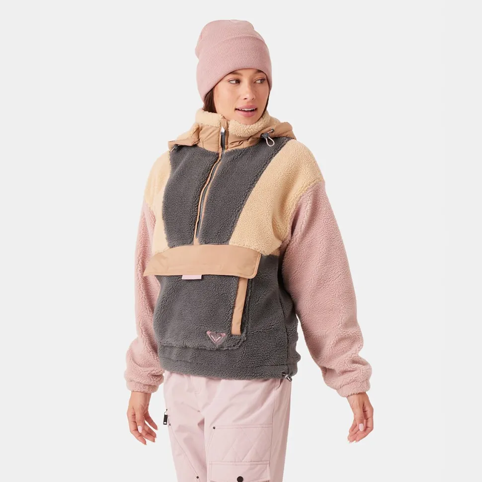 Rita 1/2-Zip Sherpa Anorak - Women's