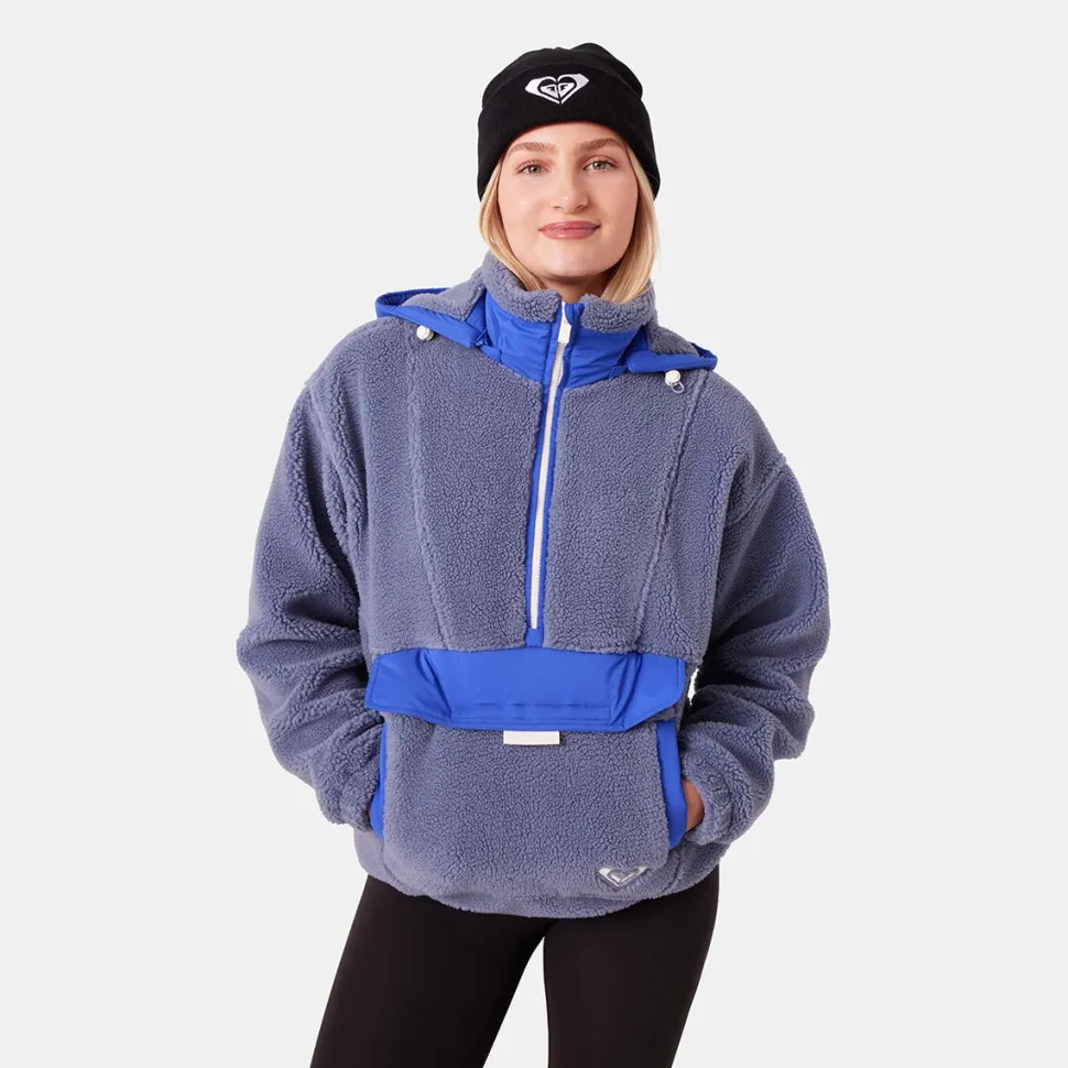 Rita 1/2-Zip Sherpa Anorak - Women's